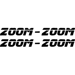 Buy Mazda Zoom Zoom Windshield Decal Sticker Online