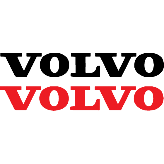 2x Volvo Logo Graphic Vinyl...
