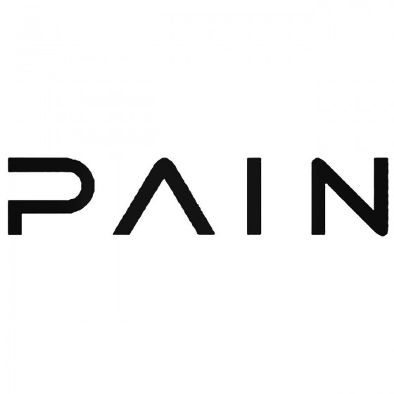 Pain Swe Band Decal Sticker