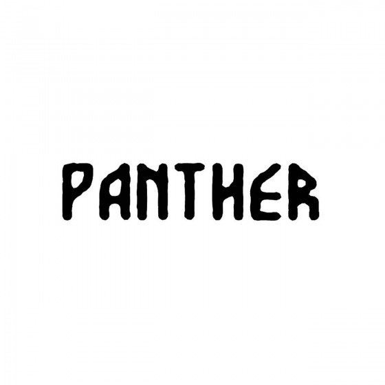 Pantherband Logo Vinyl Decal