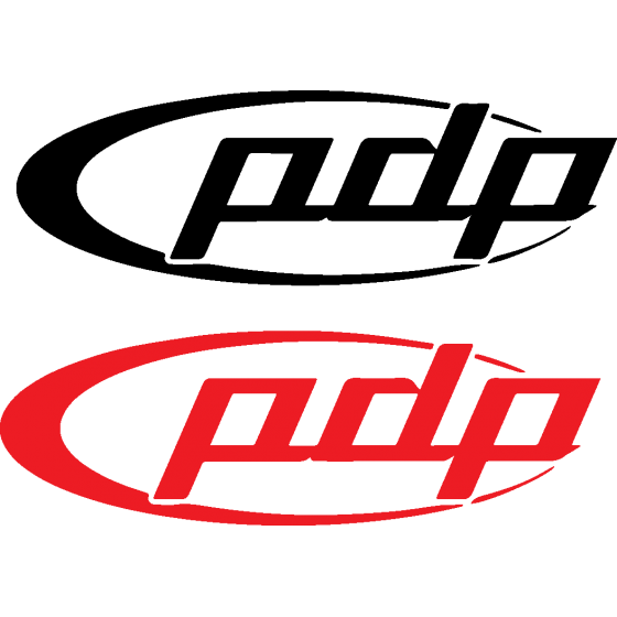 2x Pdp Drum Logo Vinyl...