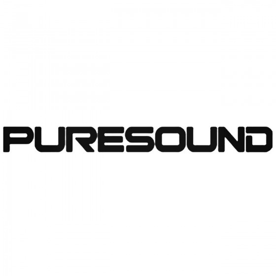 Puresound Decal Sticker