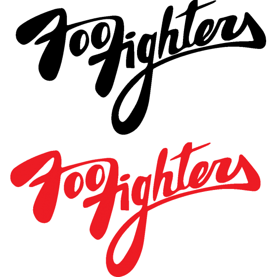 2x Foo Fighters Flashy Logo...