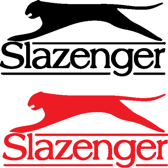2x Slazenger Logo Stickers...