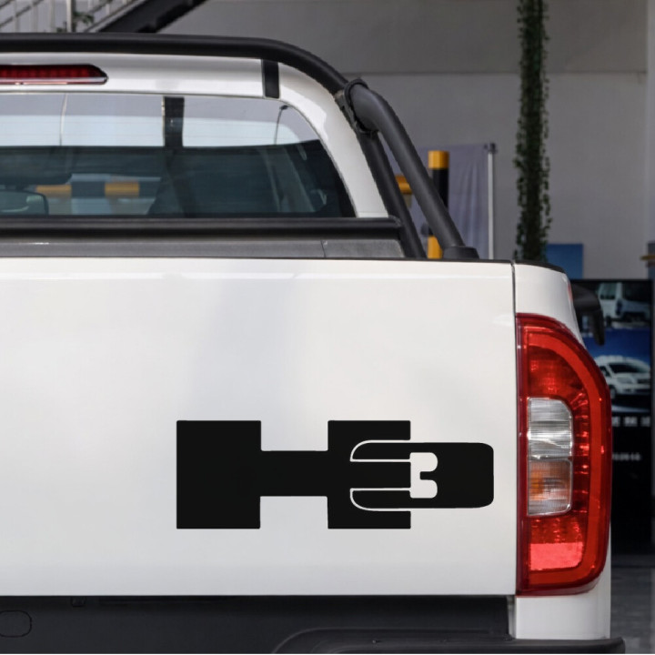 Buy H3 Hummer Aftermarket Decal Sticker Online