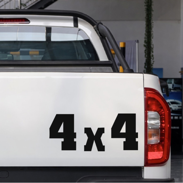 Buy 4x4 Dangel Vinyl Decal Sticker Online