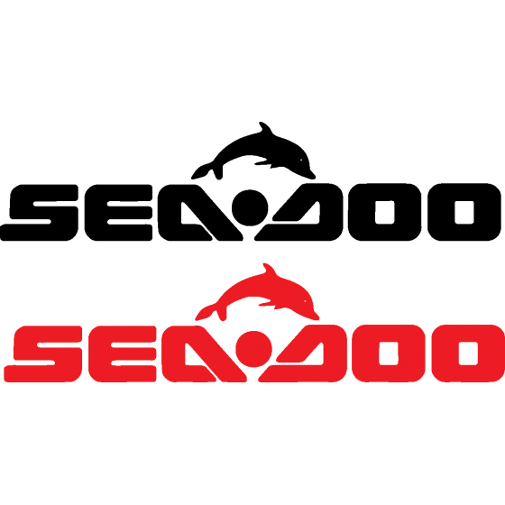 2x Sea Doo Logo Decals...