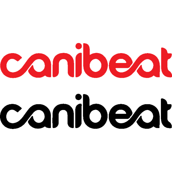 2x Canibeat Decals Stickers