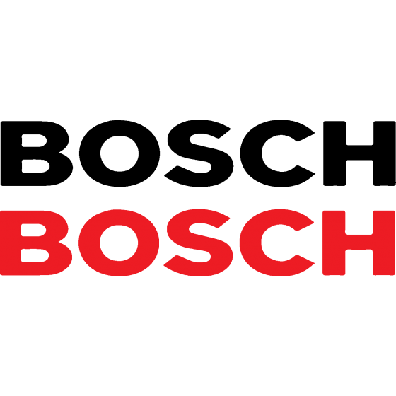 2x Bosch Decals Stickers