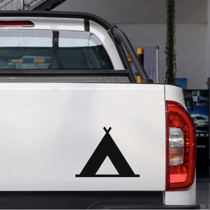 Buy Camping Icon Sticker Online