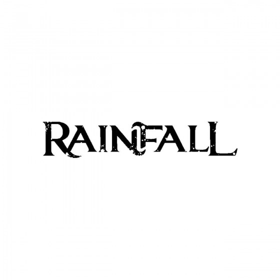 Rainfallband Logo Vinyl Decal