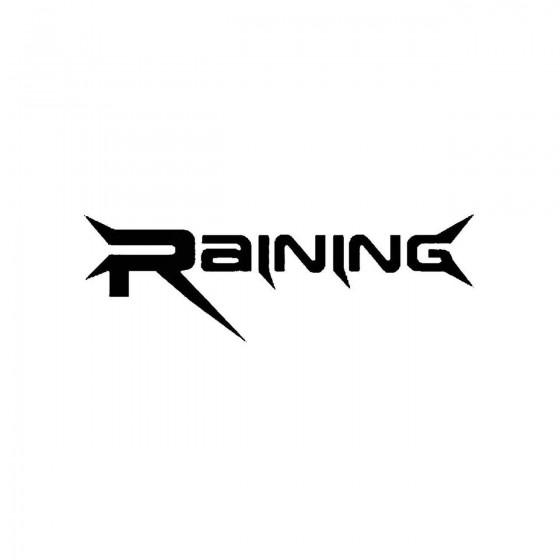 Rainingband Logo Vinyl Decal