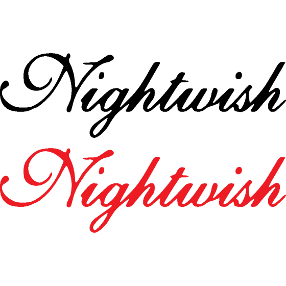 2x Nightwish Vinyl Decals...