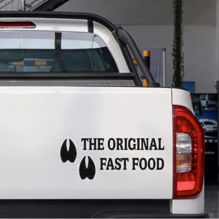 Buy Deer The Original Fast Food Decal Sticker Online
