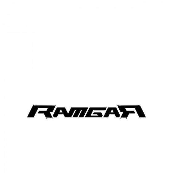 Ramgarband Logo Vinyl Decal