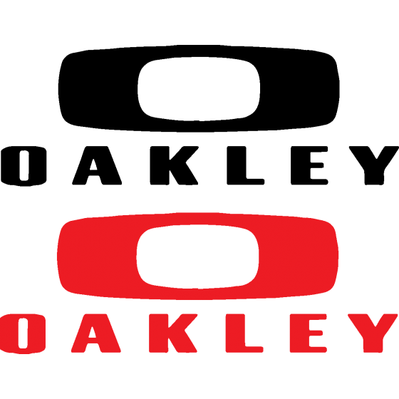 2x Oakley Logo 6 Vinyl...