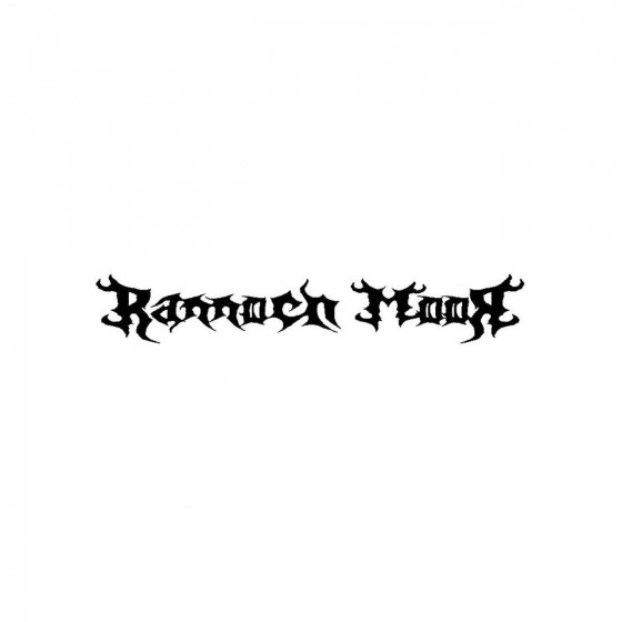 Rannoch Moorband Logo Vinyl...