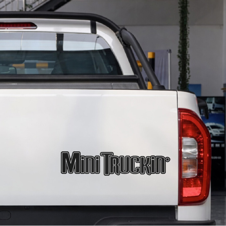 Buy Mini Truckin 1 Vinyl Decal Sticker Online