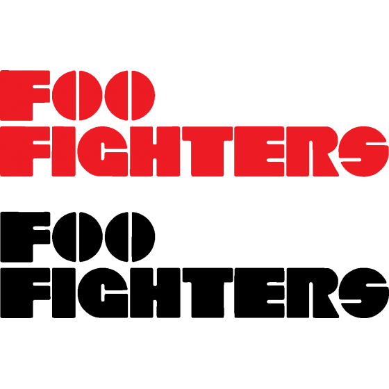 2x Foo Fighters Style 3...