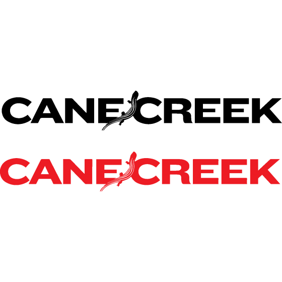 2x Cane Creek Text Decals...