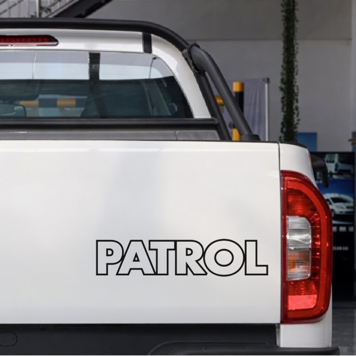 Buy Nissan Patrol Contours Vinyl Decal Sticker Online