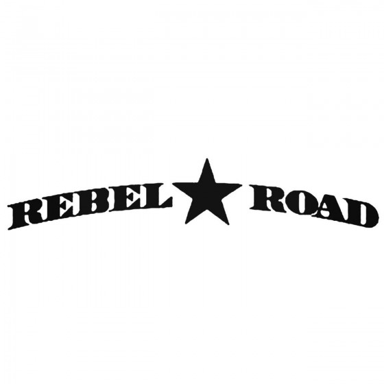Rebel Road Band Decal Sticker
