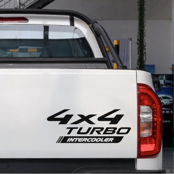 Buy Toyota 4x4 Turbo Intercooler Logo Vinyl Decal Sticker Online
