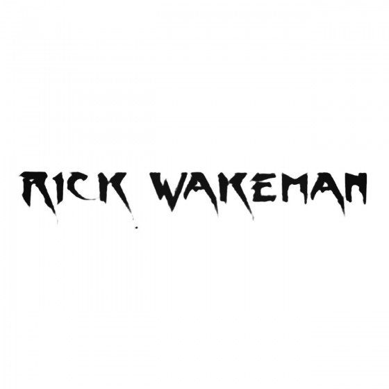 Rick Wakeman Band Decal...