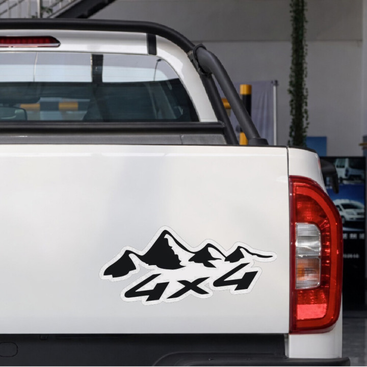 2x 4x4 Style 22 Stickers Decals - DecalsHouse