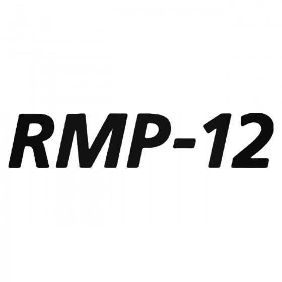 Rmp 12 Decal Sticker