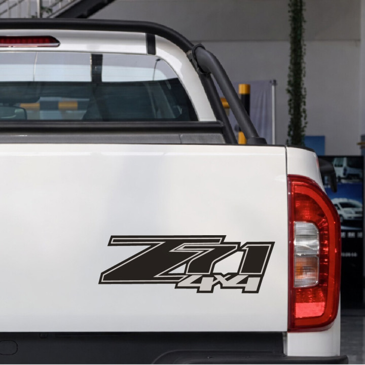 2x Z71 4x4 Style 2 Stickers Decals - DecalsHouse