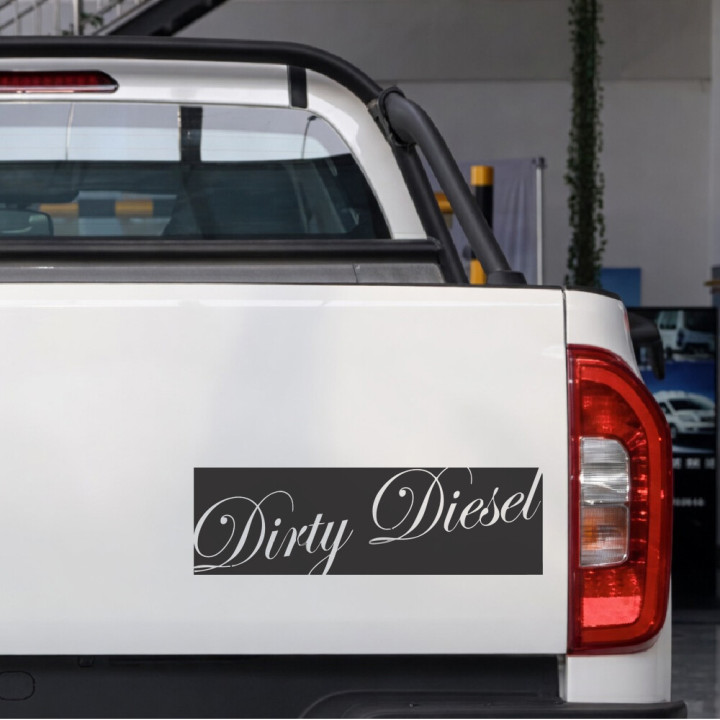 2x Dirty Diesel Dh Stickers Decals - DecalsHouse