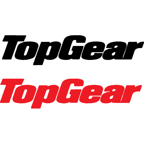 2x Topgear Decals Stickers