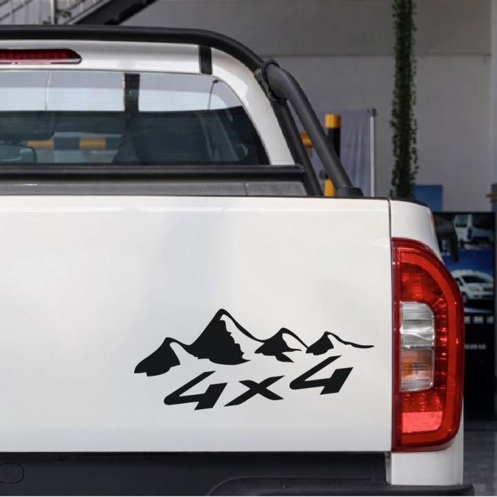2x 4x4 Off Road 4wd Die Cut Style 15 Stickers Decals - DecalsHouse