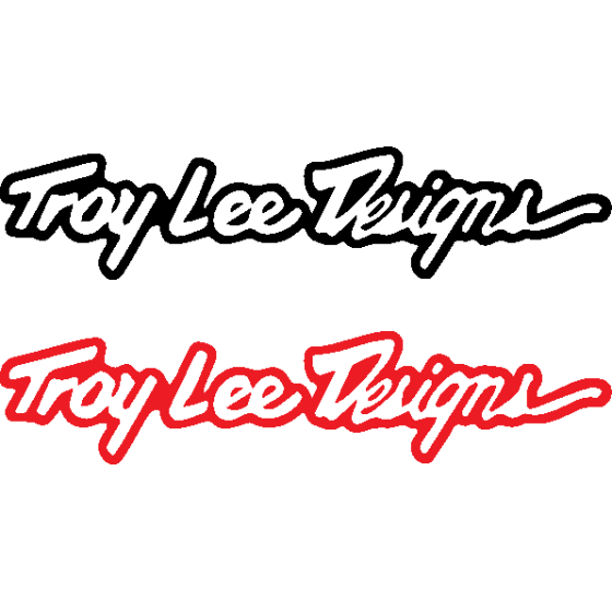 2x Troy Lee Designs Text...