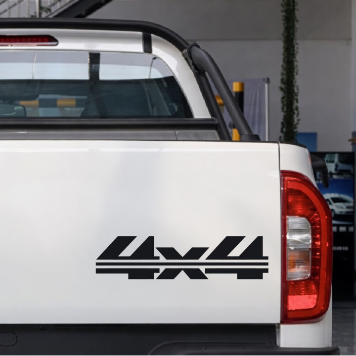 2x 4x4 Off Road 4wd Die Cut Style 3 Stickers Decals - DecalsHouse