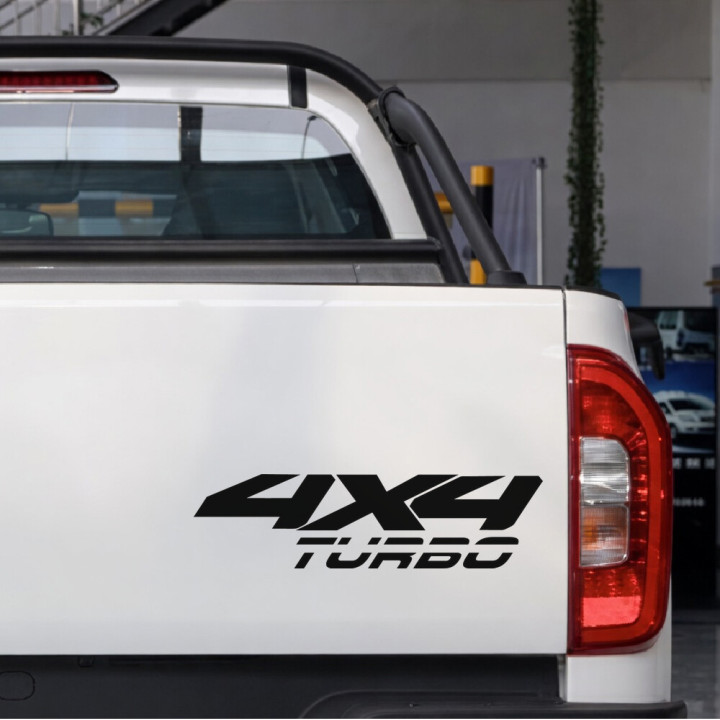 2x 4x4 Turbo Off Road 4wd Die Cut Stickers Decals - DecalsHouse