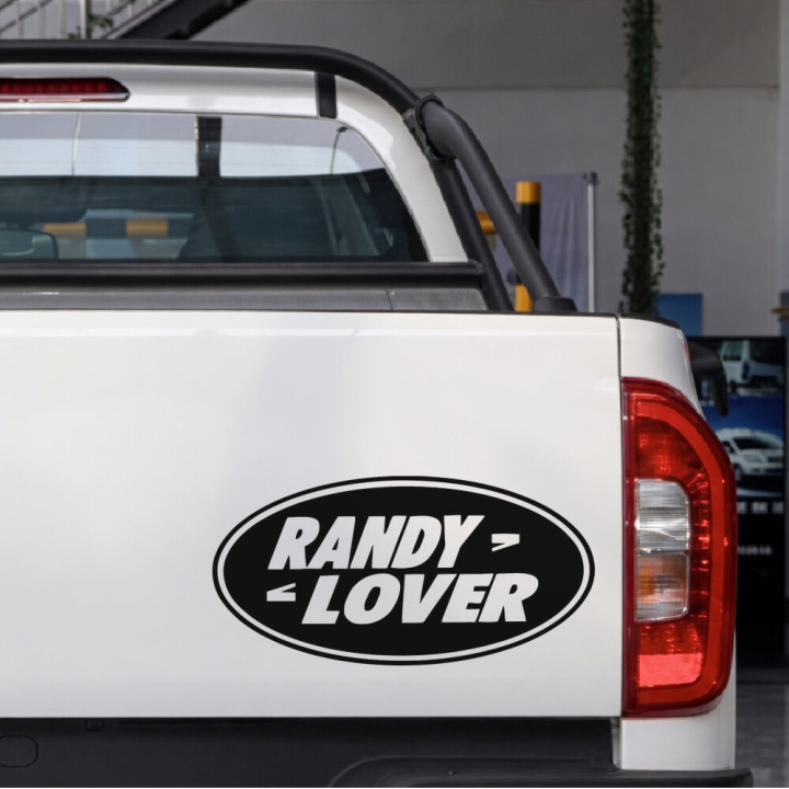 2x Randy Lover 4x4 4wd Off Road Stickers Decals - DecalsHouse