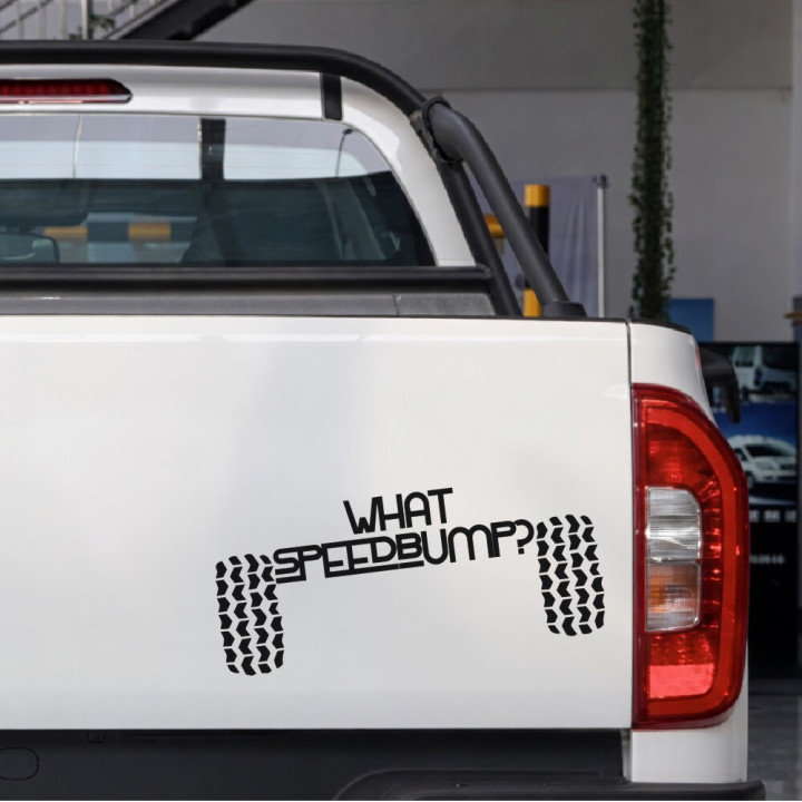 2x What Speed Bump 4x4 4wd Off Road Die Cut Stickers Decals - DecalsHouse