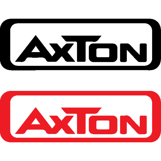 2x Axton Audio Vinyl Decals...