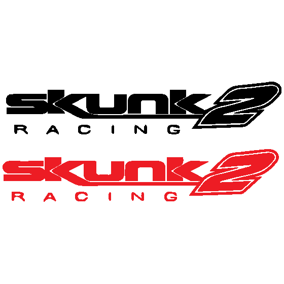 2x Skunk2 Racing Decals...