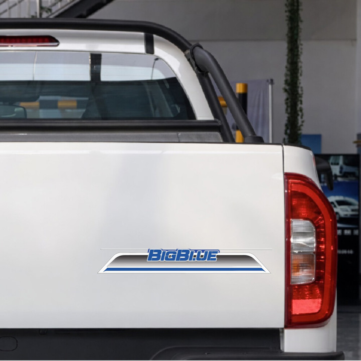 Honda Big Red Blue 2 Stickers Decals - DecalsHouse