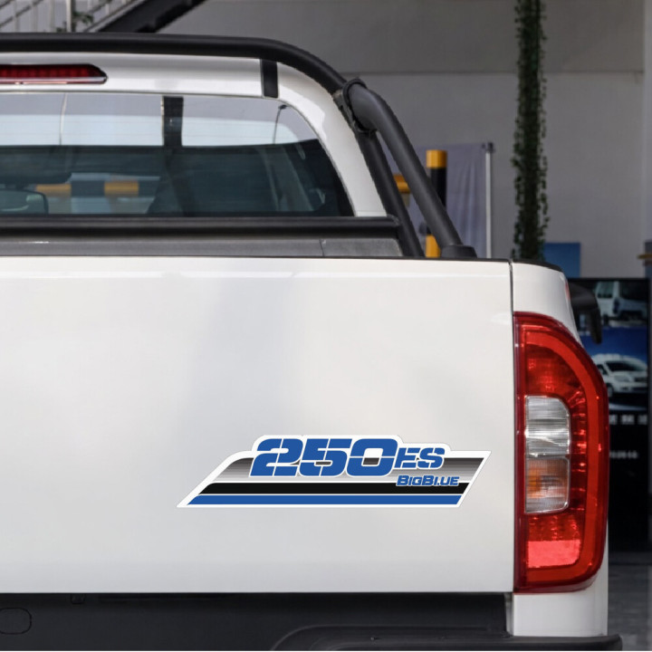 Honda Big Red Blue Stickers Decals - DecalsHouse