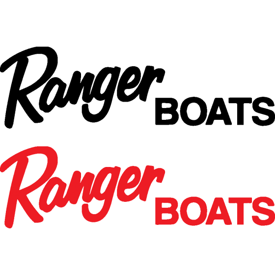 2x Ranger Boats Logo Vinyl...