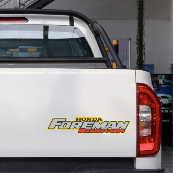 Honda Fourtrax Foreman Rubicon Style 2 Stickers Decals - DecalsHouse