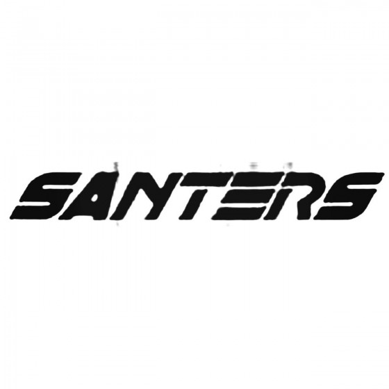 Santers Band Decal Sticker