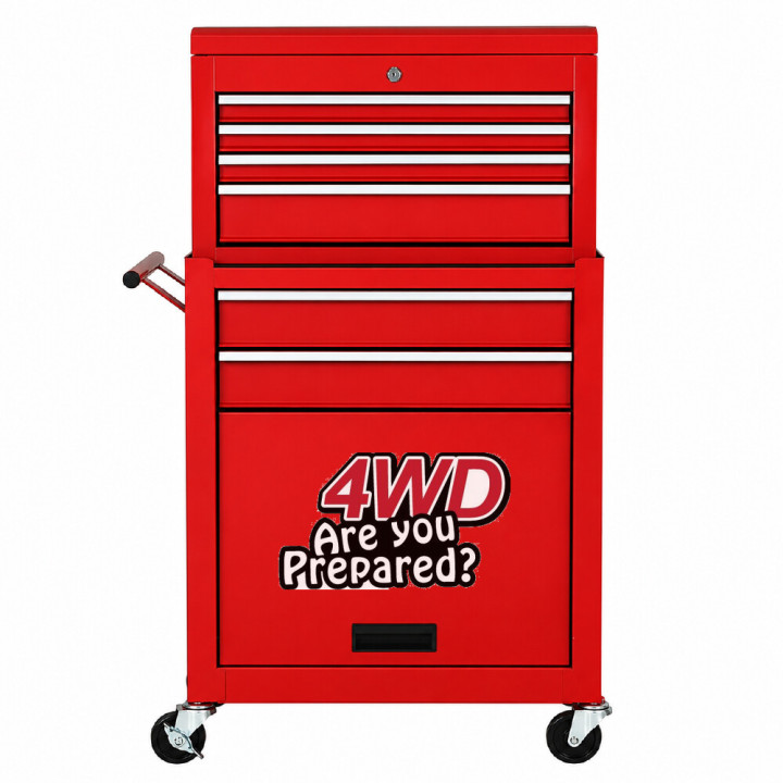 2x 4wd Are You Prepared Stickers Decals - DecalsHouse