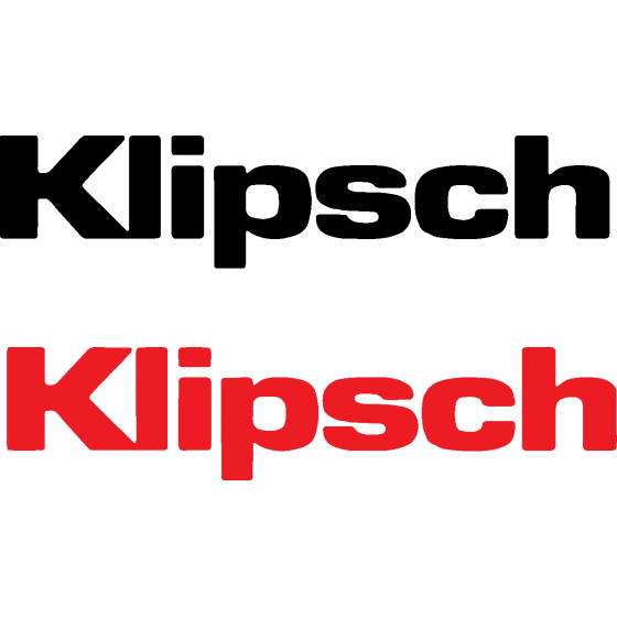 2x Klipsch Audio Logo Vinyl...