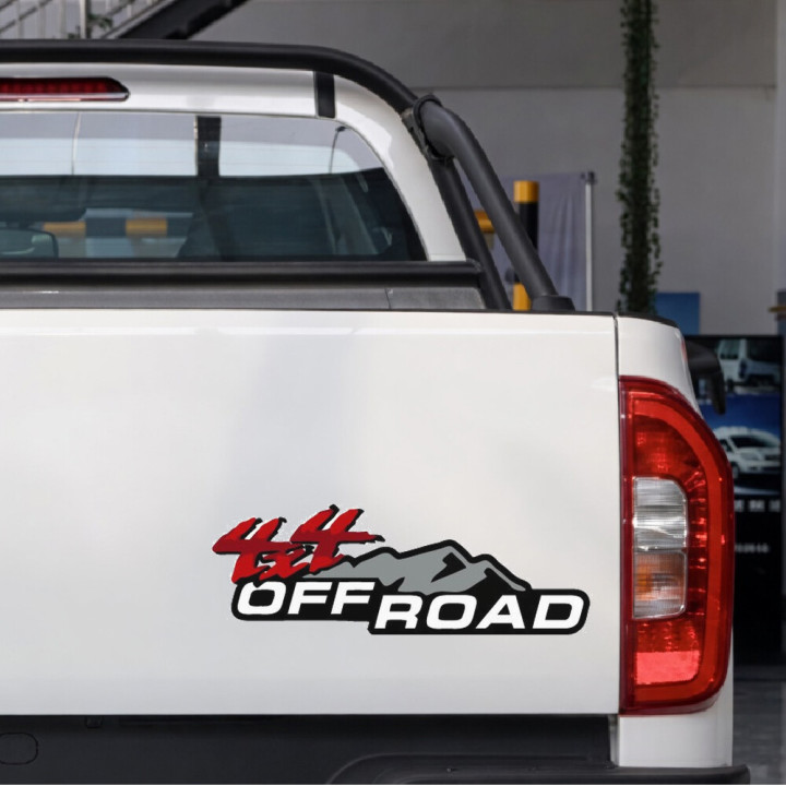 2x 4x4 Off Road Mountains Stickers Decals - DecalsHouse