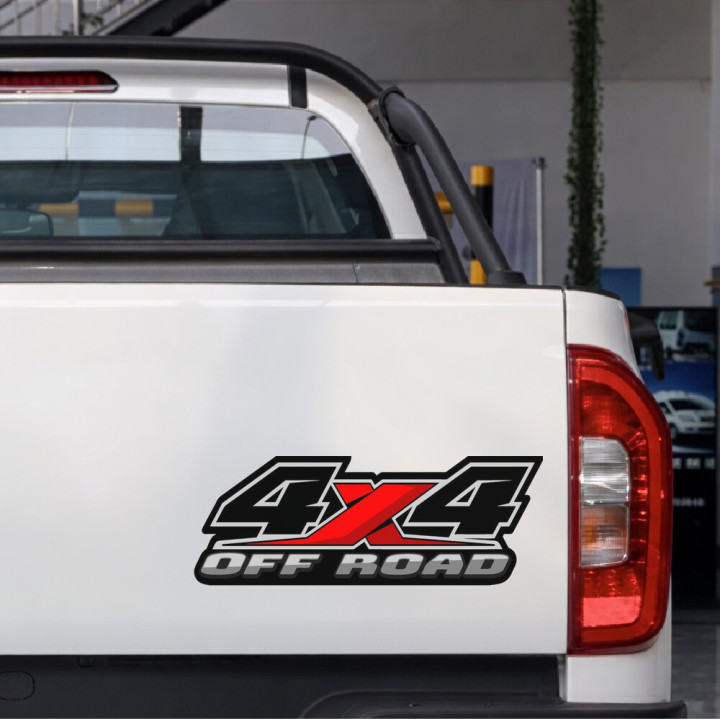 2x 4x4 Off Road Style 2 Stickers Decals - DecalsHouse